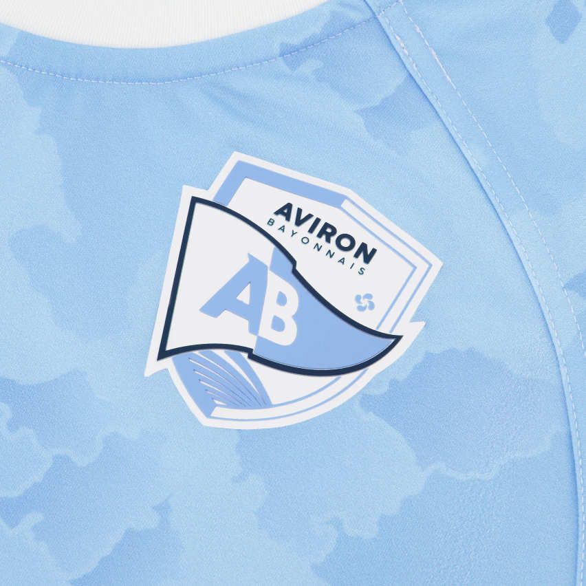 Aviron Bayonnais 2024-2025 Home Rugby Shirt - Le Coq Sportif