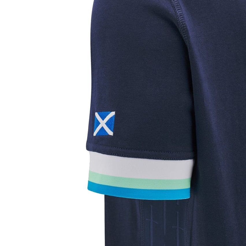 Scotland Home Cotton Rugby Shirt 2024/2025 – Macron