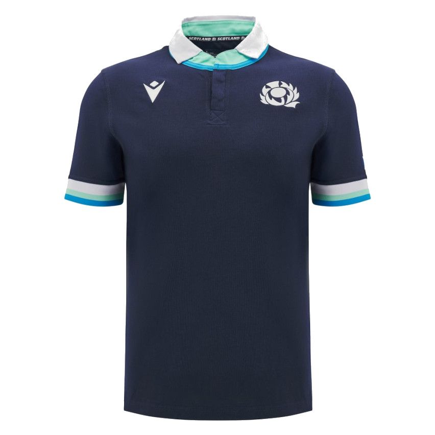 Scotland Home Cotton Rugby Shirt 2024/2025 – Macron