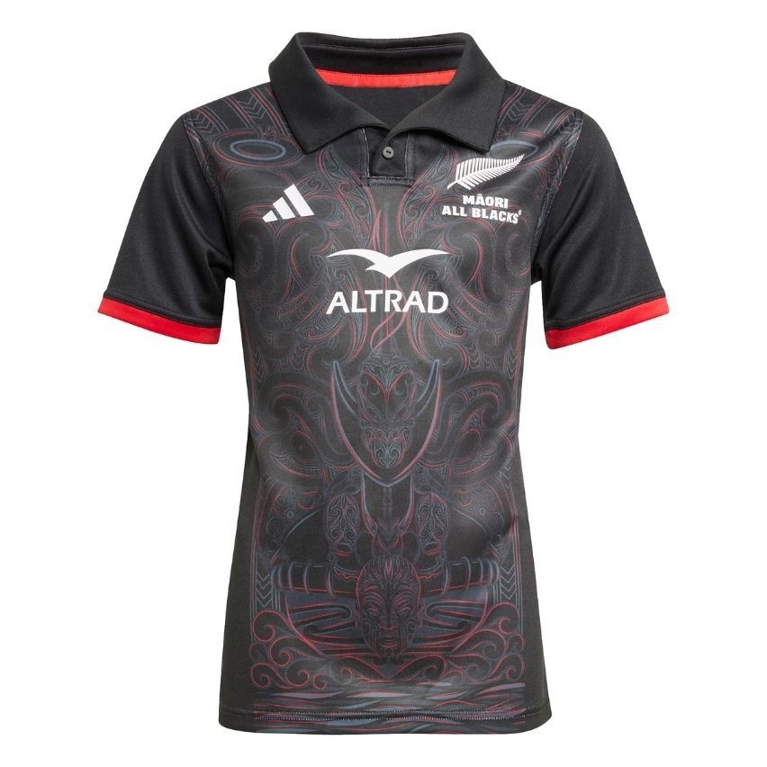 Maori All Blacks 2025/2026 Junior Rugby Jersey - Adidas