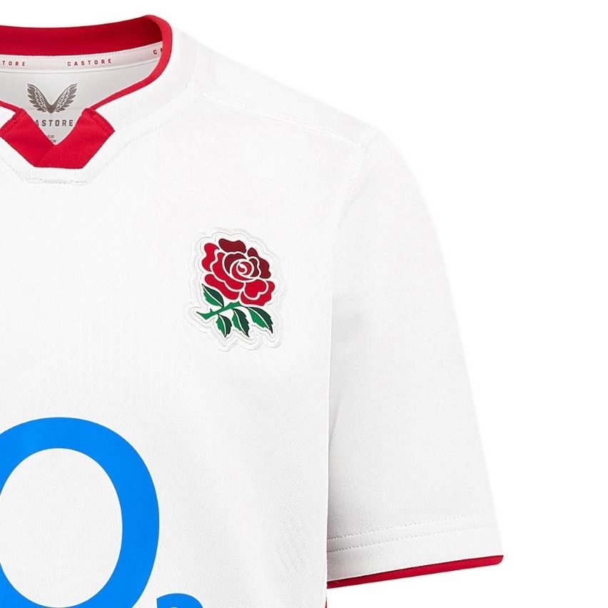 England Rugby Kids Shirt 2025/2026 Home - Castore