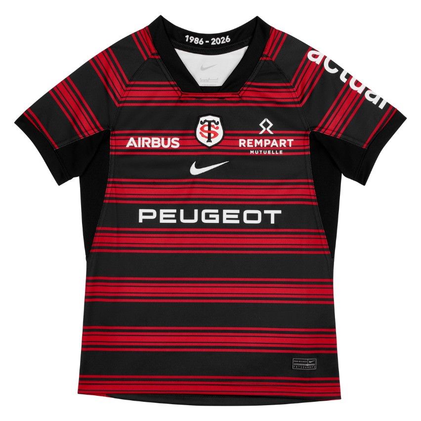 Stade Toulousain Kids Home Rugby Jersey 2025/2026 - Nike