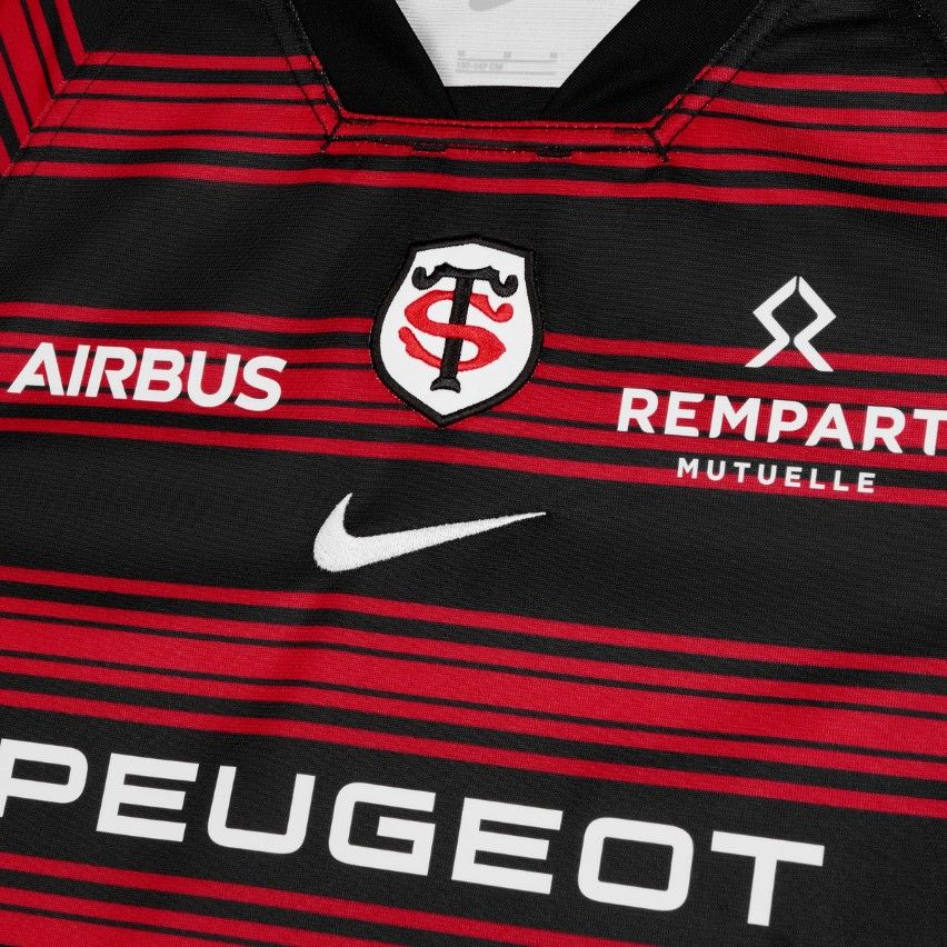 Stade Toulousain Kids Home Rugby Jersey 2025/2026 - Nike