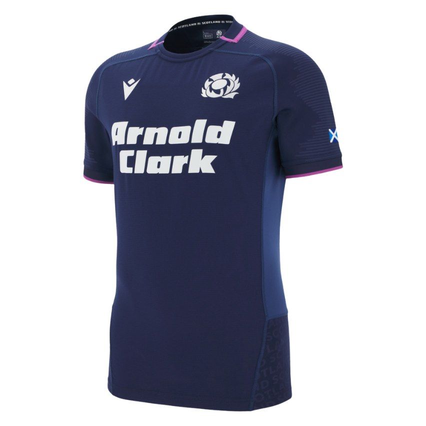 Scotland Junior Rugby Jersey Home Navy 2025/2026 - Macron