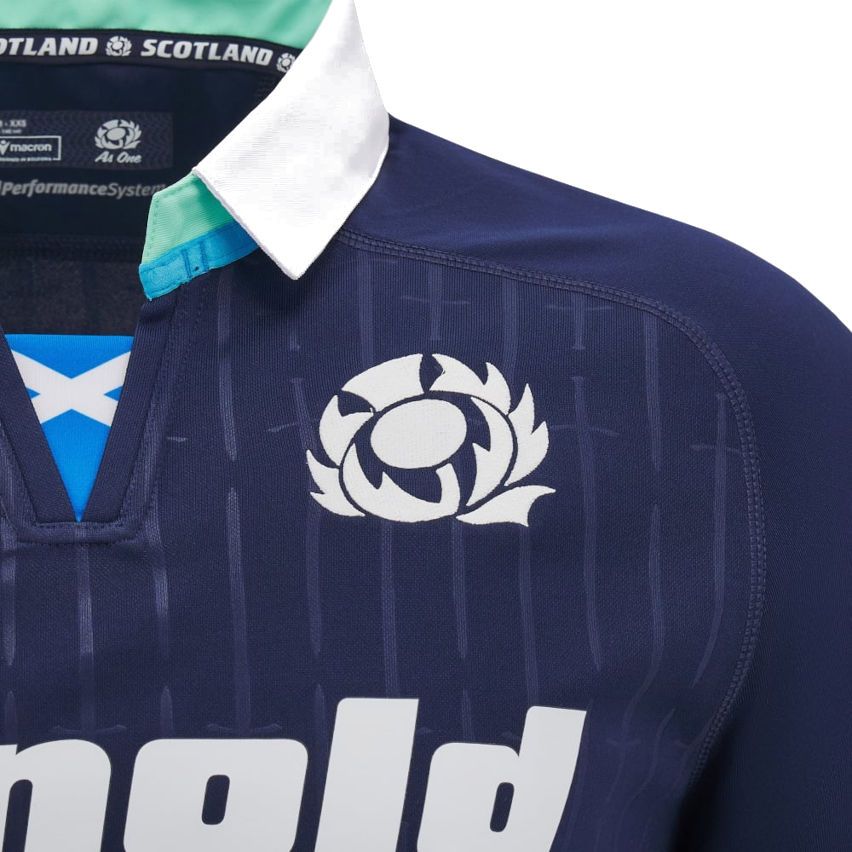 Scotland Junior Home Rugby Shirt 2024/2025 – Macron