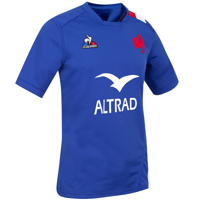 Kids Rugby Jersey France Home 2021-2022 - Le Coq Sportif