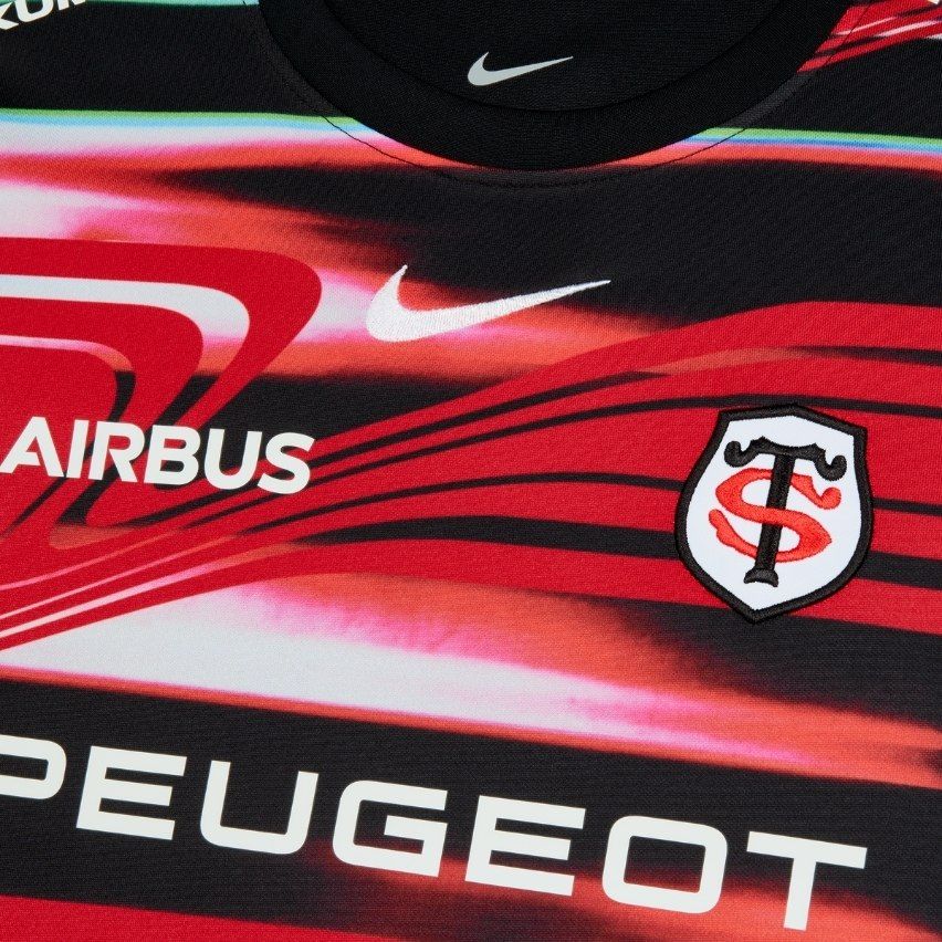 Stade Toulousain Kids Pre-Match Rugby Shirt 2025/2026 - Nike