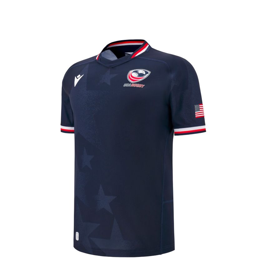 Kids' USA Home Rugby Jersey 2025 - Macron
