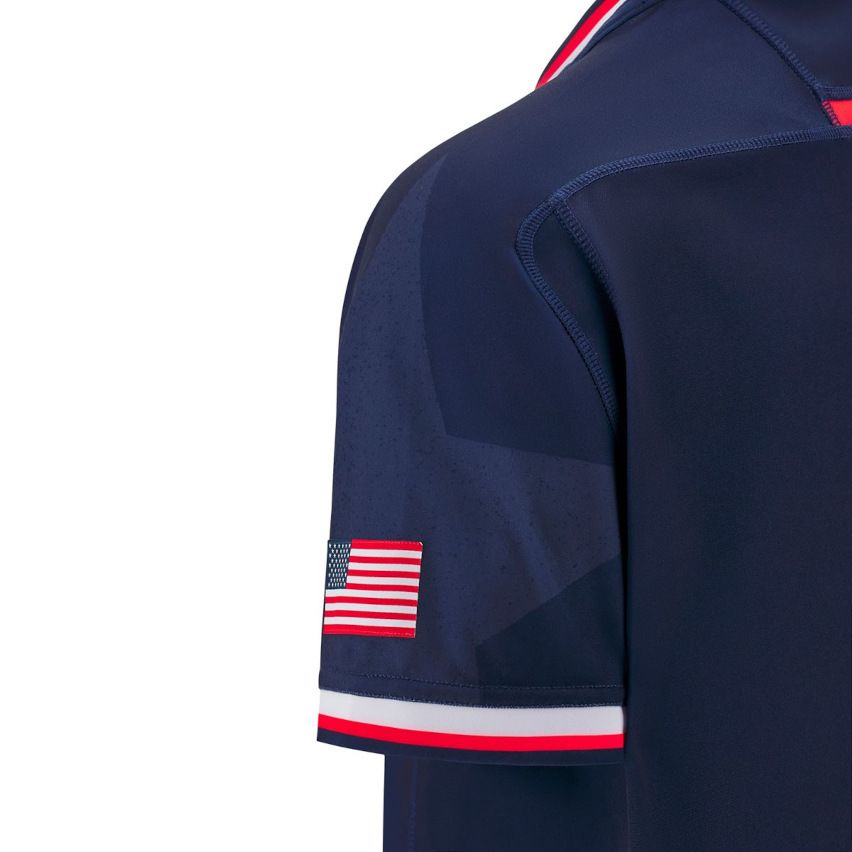 Kids' USA Home Rugby Jersey 2025 - Macron