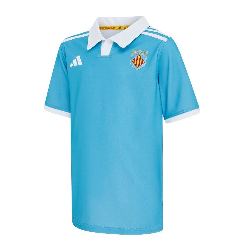 USAP Perpignan Kids’ Rugby Home Jersey 2025/2026 – Adidas