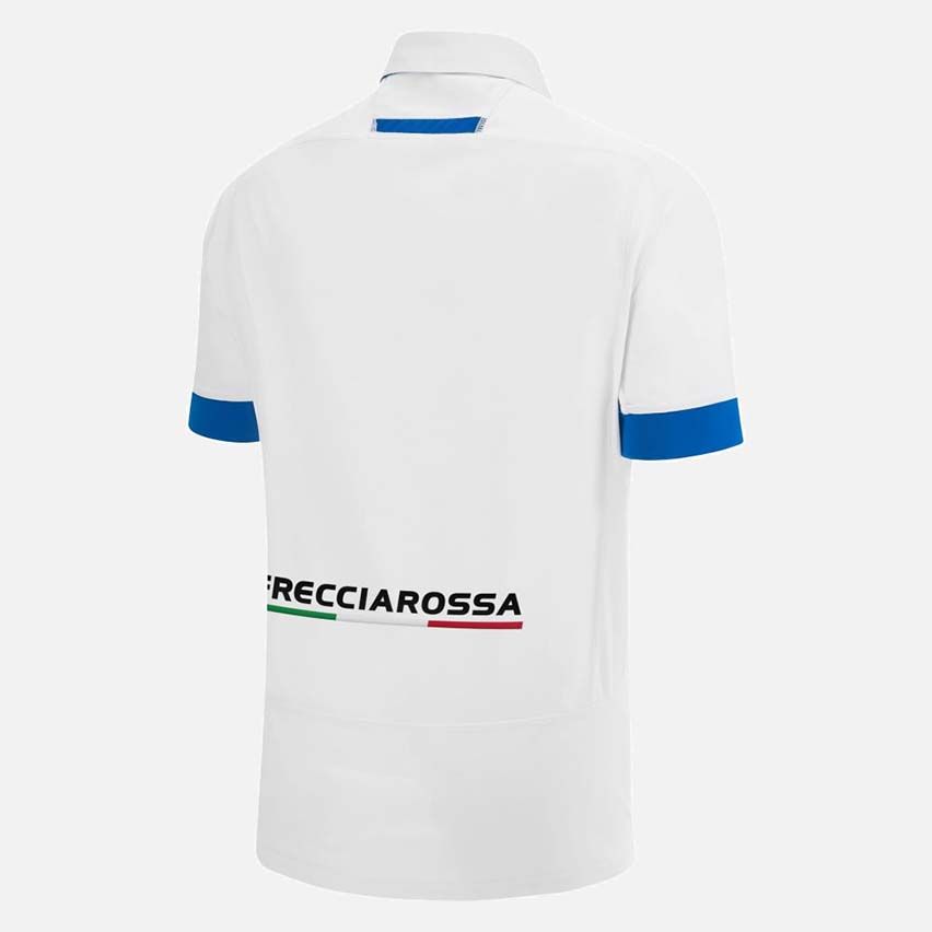 Italy Rugby Away Jersey 2023/24 White - Macron