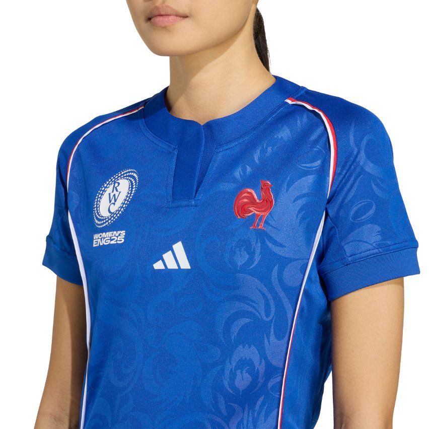 France World Cup 2025 Women's Rugby Replica Home Jersey - Adidas