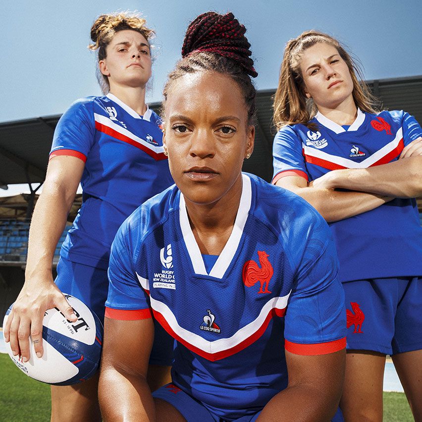 Ladies Rugby World Cup Jersey France 2021/2022 - Le Coq Sportif