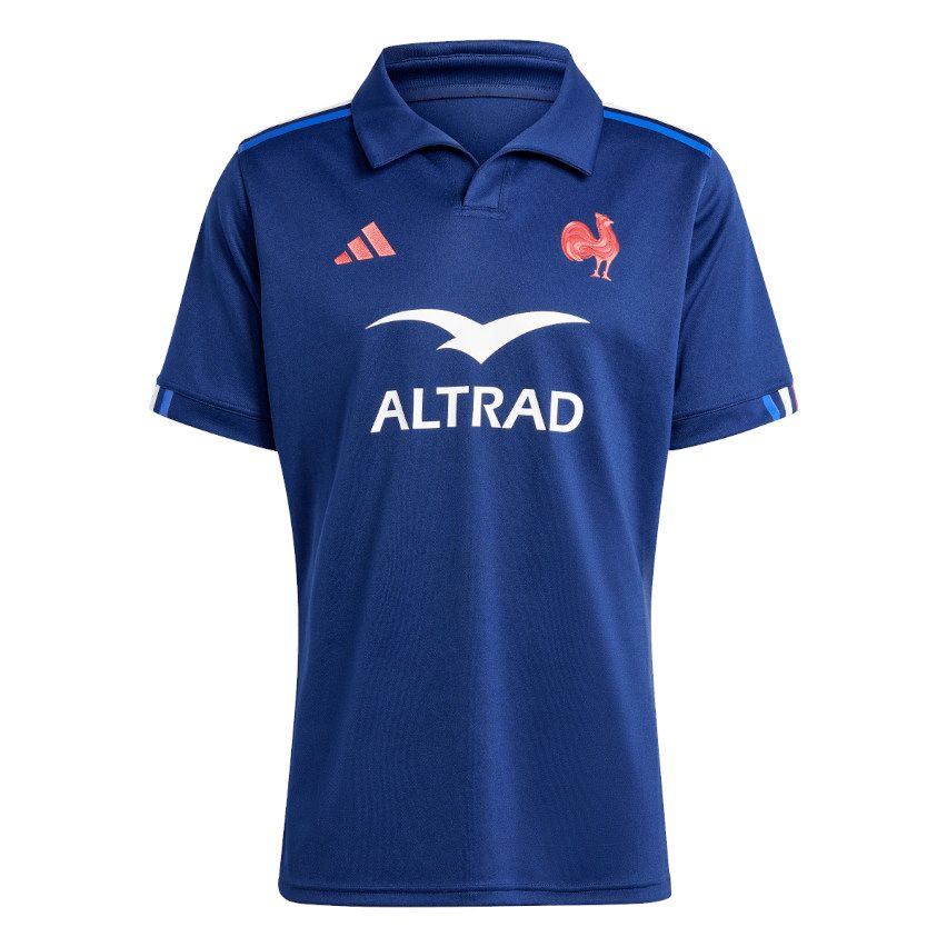 France Rugby Home Jersey 2024 2025 Adidas