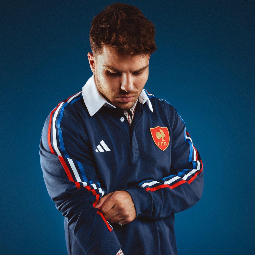 Long-Sleeve Rugby Shirt Culture France - Adidas