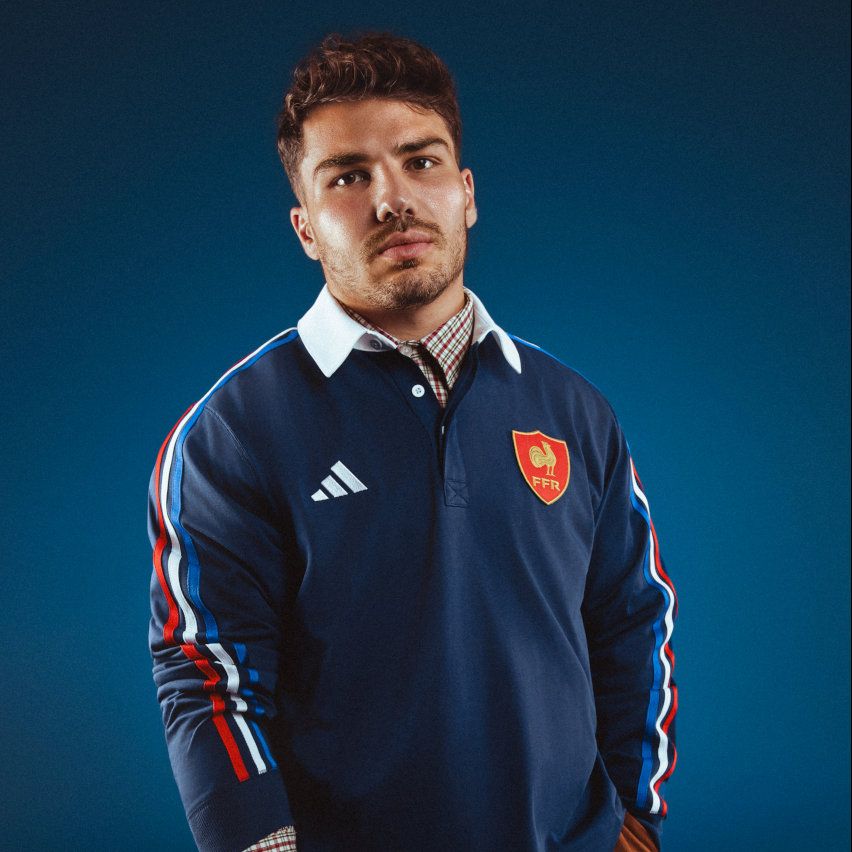 Long-Sleeve Rugby Shirt Culture France - Adidas