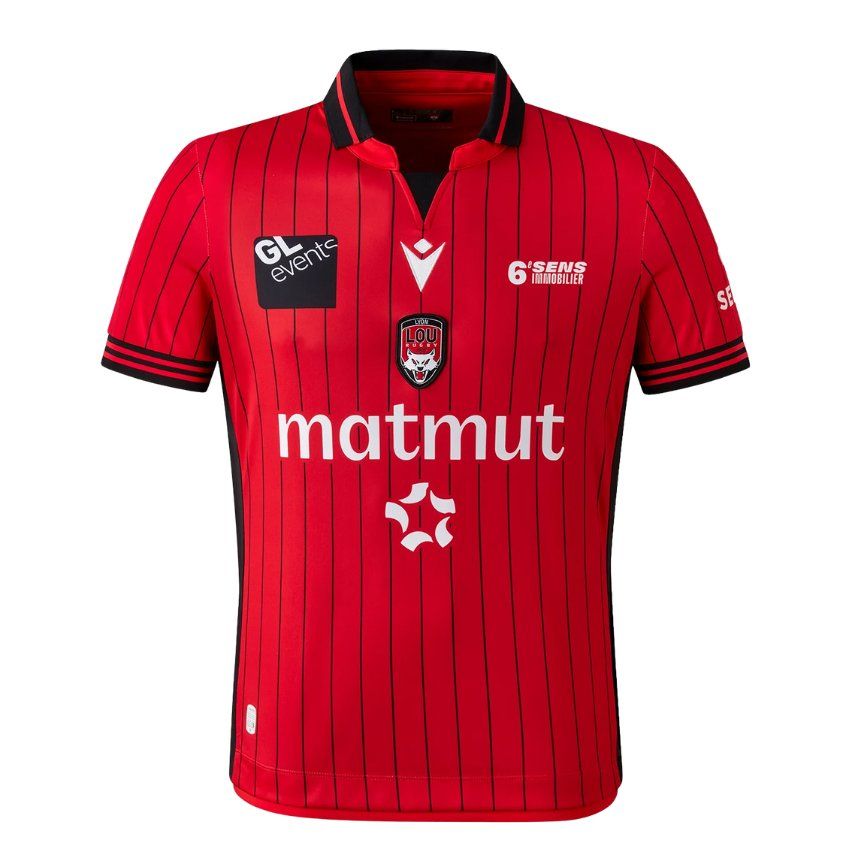 Lyon Lou Rugby Away Jersey 2025/2026 - Macron