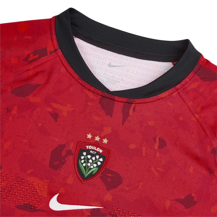 RC Toulon Pro Match Rugby Jersey 2024/2025 Red - Nike