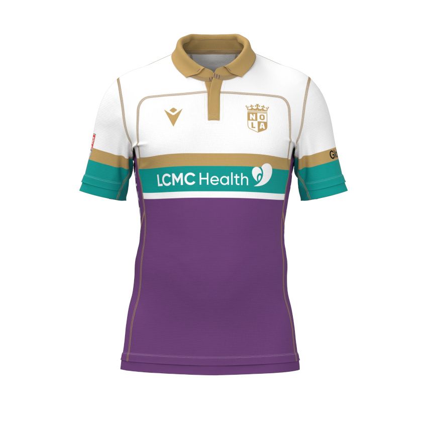 NOLA Gold Away Rugby Jersey 2024/2025 - Macron