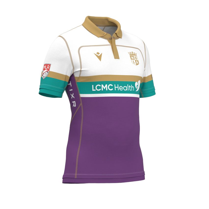 NOLA Gold Away Rugby Jersey 2024/2025 - Macron