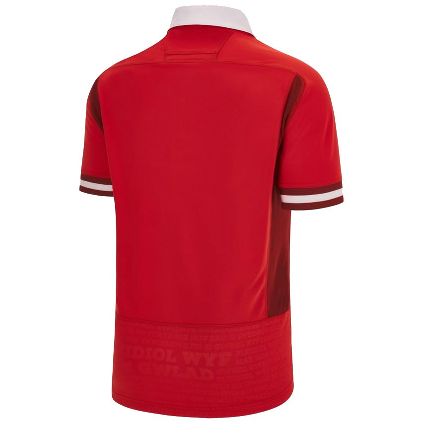 Wales Rugby Home Jersey 2023 World Cup – Macron