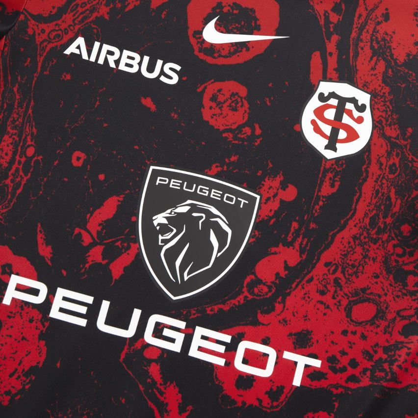 Kids' Rugby Pre-Match Shirt Stade Toulousain 2024/2025 - Nike