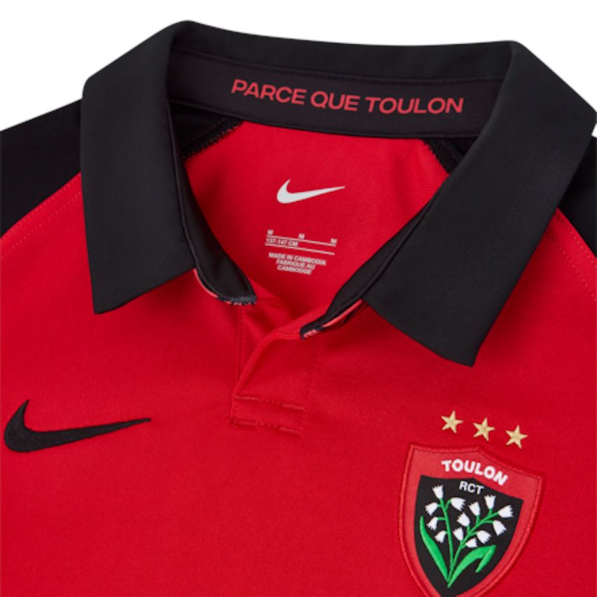 RC Toulon Home Rugby Jersey Kids 2023/2024 - Nike