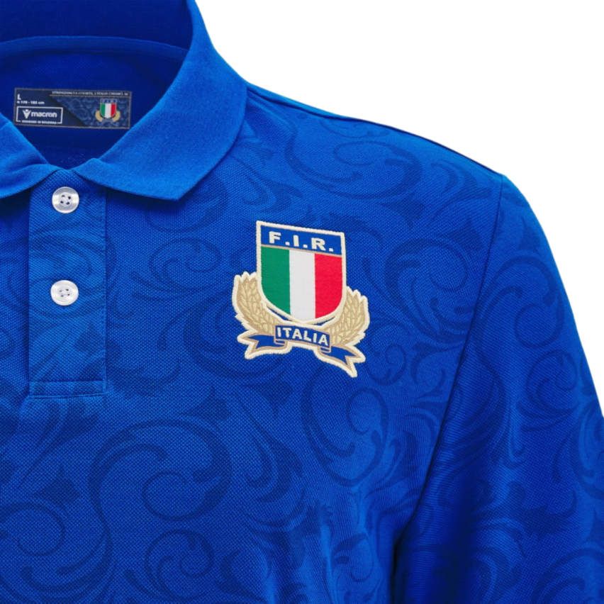 Italy Home Rugby Replica Jersey Cotton 2024/2025 - Macron