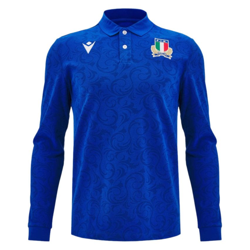 Italy Home Rugby Replica Jersey Cotton 2024/2025 - Macron