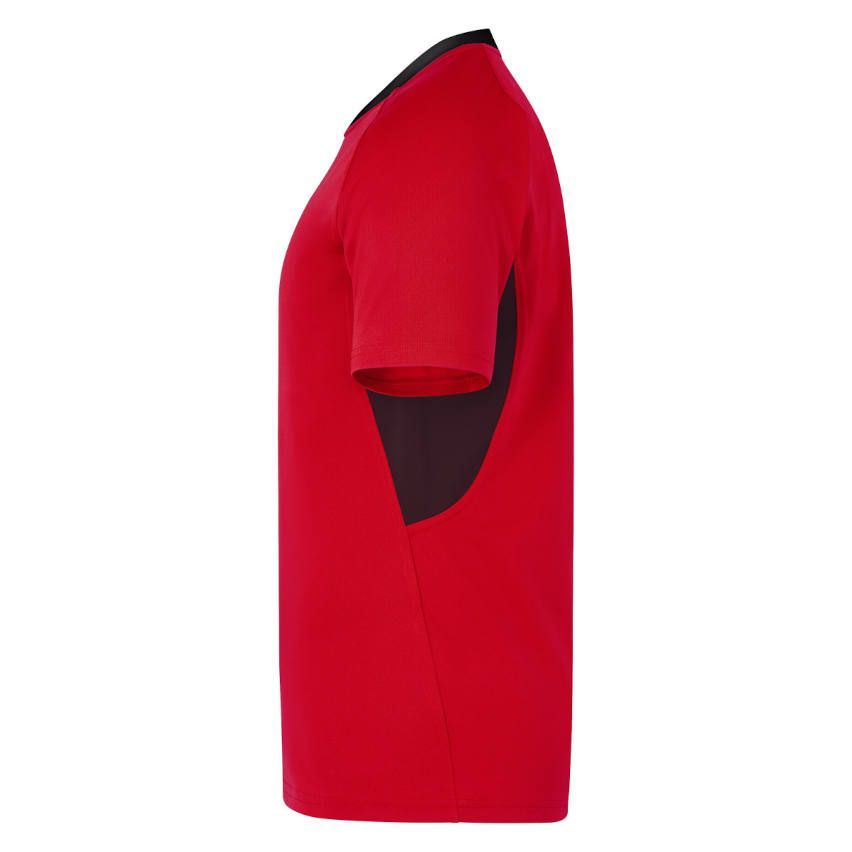 BADGE Rugby Training Jersey Crew Razor Chilly-Mazarin Red and Black - Nike