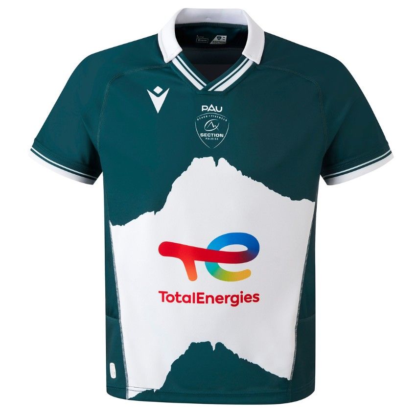 Section Paloise Kids’ Rugby Home Jersey 2025/2026 – Macron