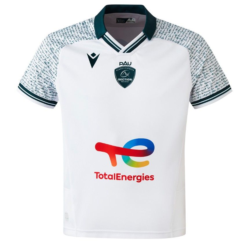 Section Paloise Rugby Away Jersey 2025/2026 – Macron