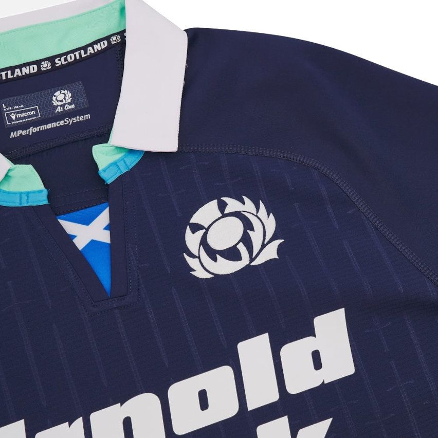 Scotland Authentic Home Rugby Shirt 2024/2025 – Macron