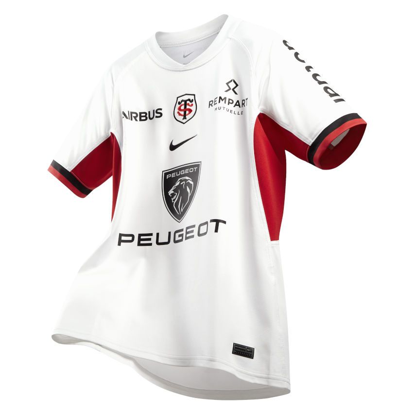Stade Toulousain 2024/2025 Away Rugby Jersey White - Nike