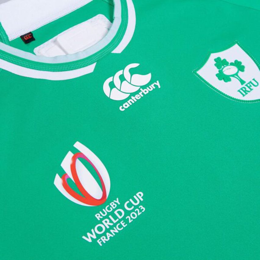 Ireland Home Rugby Jersey World Cup 2023 - Canterbury