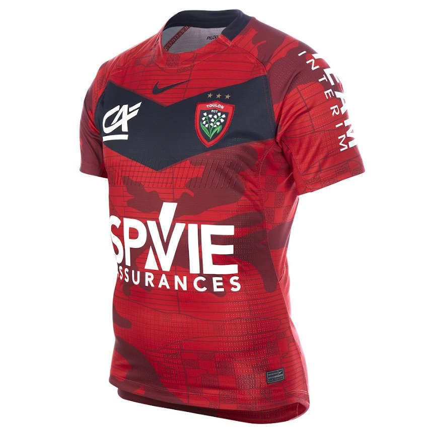 Authentic Rugby Jersey RC Toulon Home 2021 2022 Nike boutique
