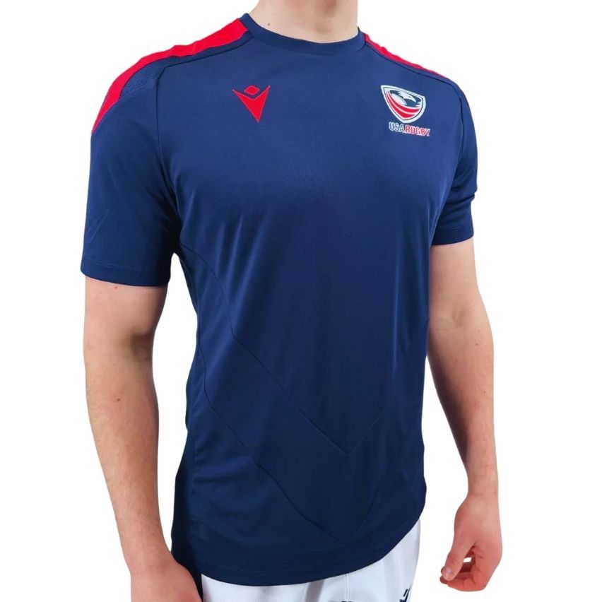 USA Rugby Training Shirt - Macron