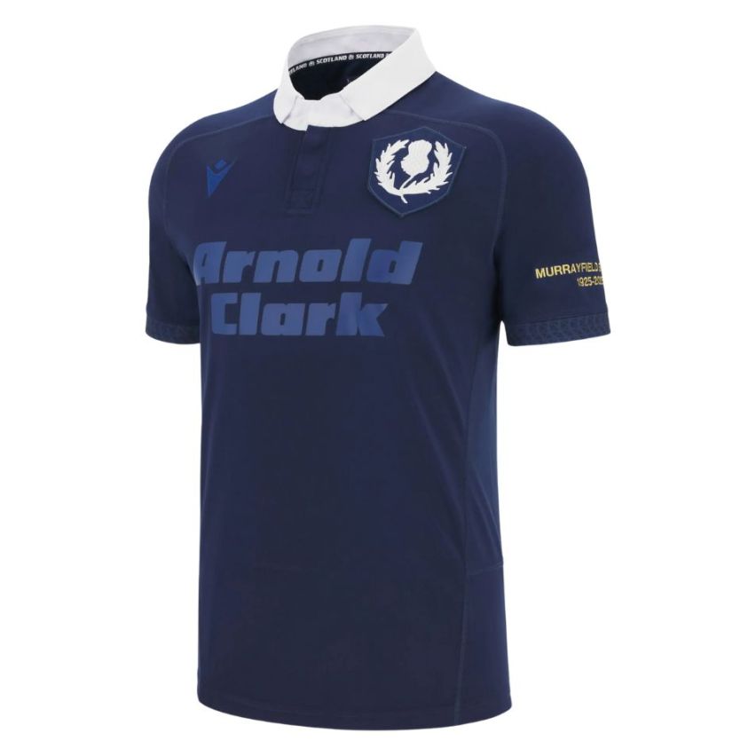Scotland 1925 Centenary Home Rugby Shirt - Macron
