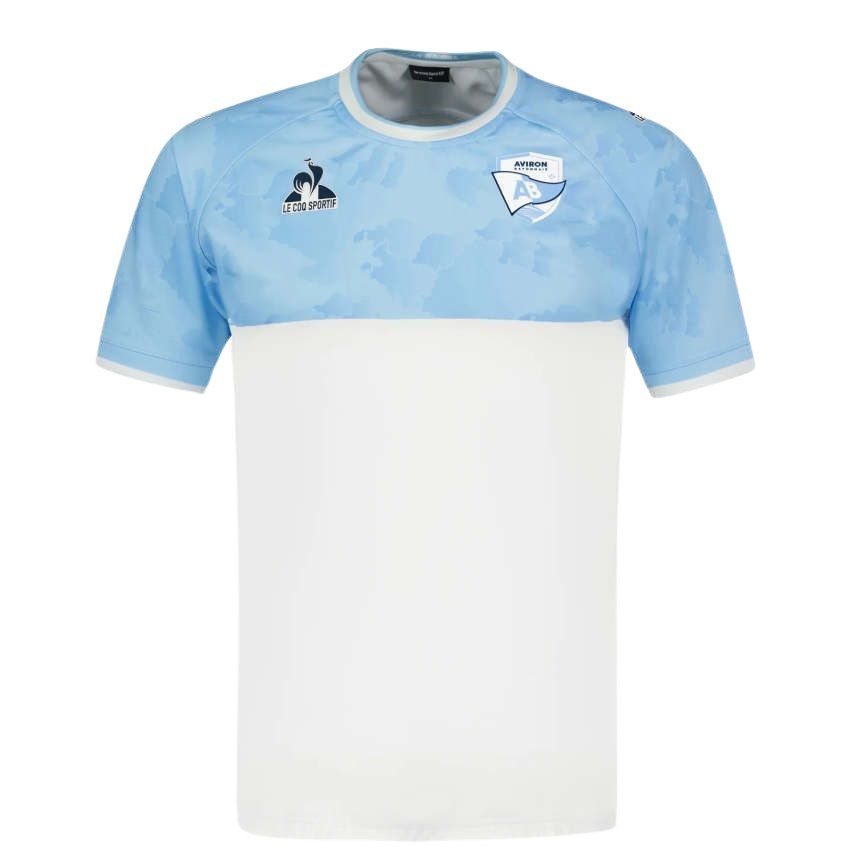 Aviron Bayonnais 2024-2025 Home Rugby Shirt - Le Coq Sportif