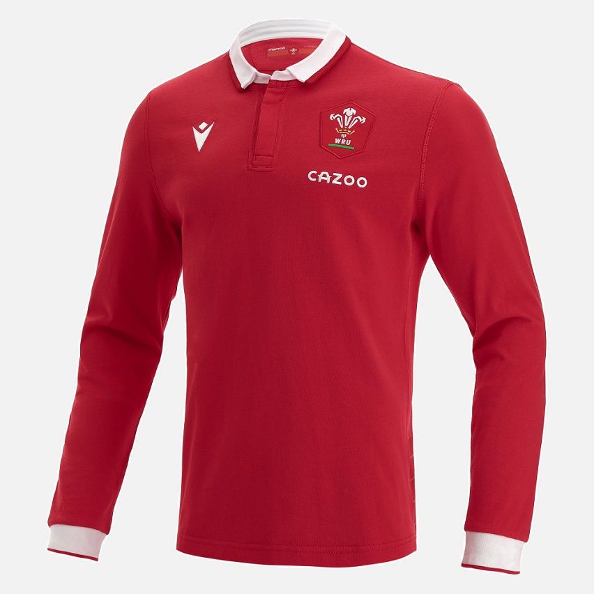 Rugby Jersey Wales Home 2021/2022 - Macron