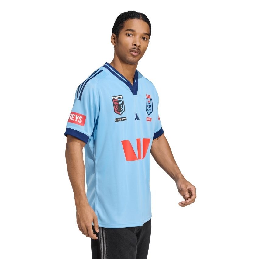 Replica Rugby Jersey Men New South Wales Home light blue - Adidas