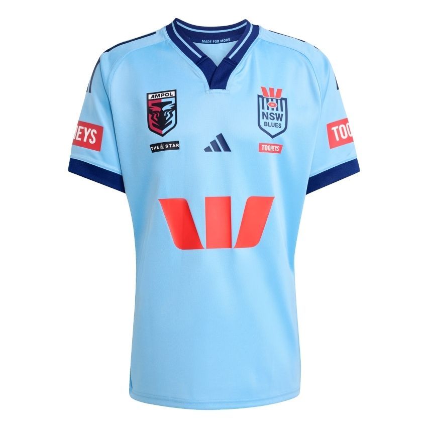 Replica Rugby Jersey Men New South Wales Home light blue - Adidas