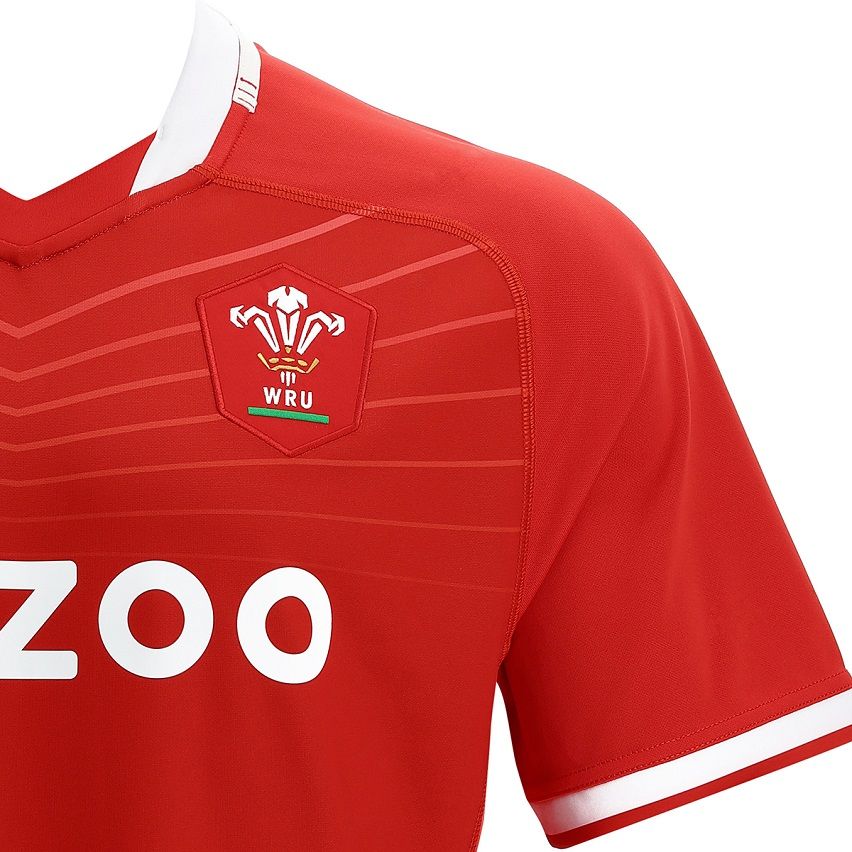 Rugby Jersey WRU Home 2021/2022 - Macron