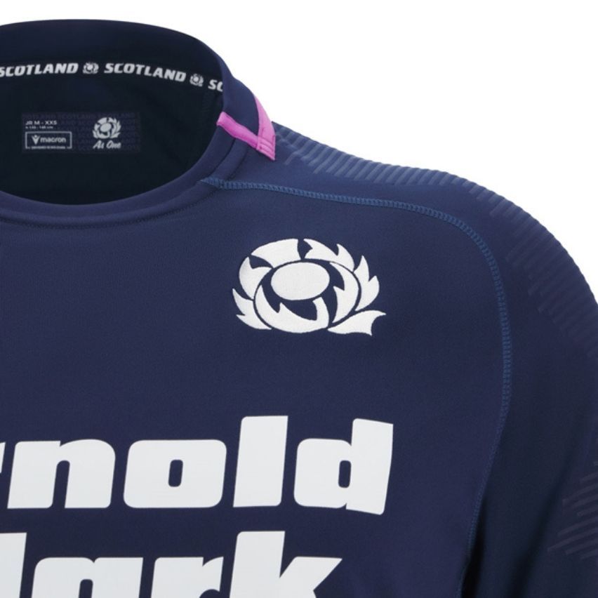 Scotland Junior Rugby Jersey Home Navy 2025/2026 - Macron