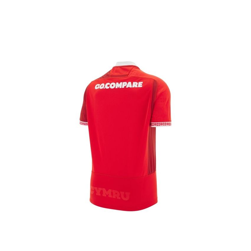 Wales Kids Rugby Replica Home Jersey 2025/2026 - Macron