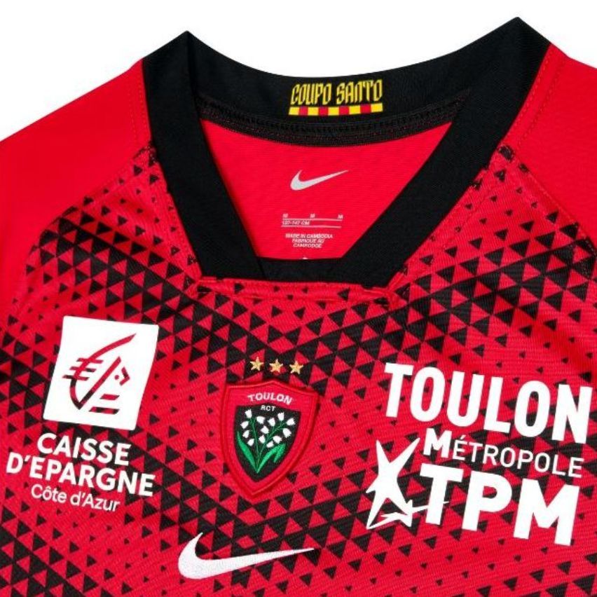RC Toulon Kid's Rugby Jersey Home 2025/2026 - Nike