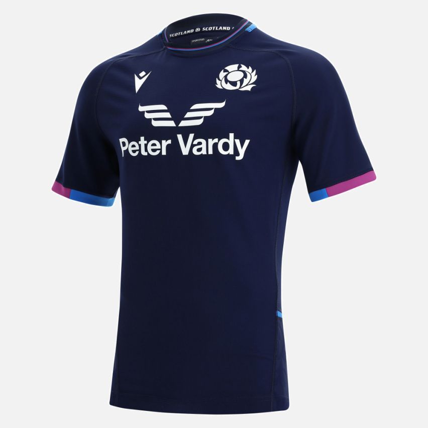Rugby Libero Jersey Scotland Home 2021 2022 Macron boutique