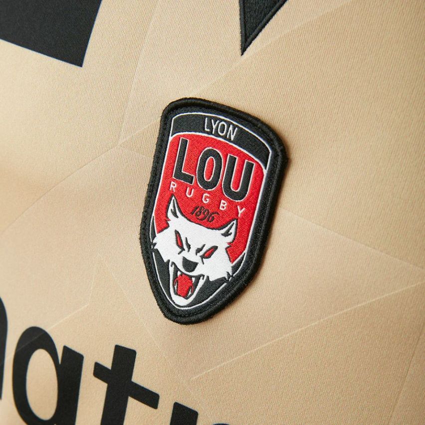 Lyon Lou Rugby Third Jersey 2025/2026 Centenary Edition - Macron