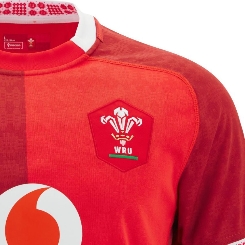 Wales 2025/2026 Official Rugby Shirt - Macron