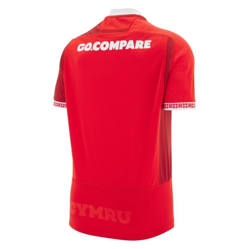 Wales 2025/2026 Official Rugby Shirt - Macron